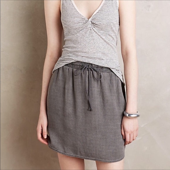 Cloth & Stone drawstring skirt - Picture 6 of 7